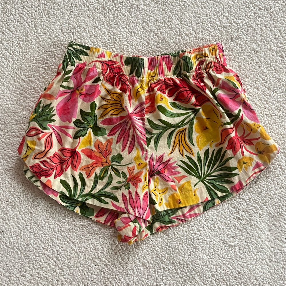 Old Navy Vibrant Floral Women's  Shorts cotton